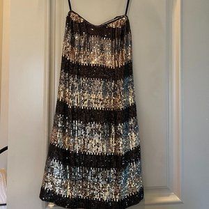 sequin cocktail/party dress size 6